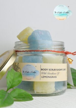 Lemon Grass Exfoliating Sugar Cubes